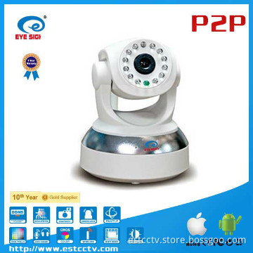 hot easy setting megapixel indoor wifi IP Camera with iphone app